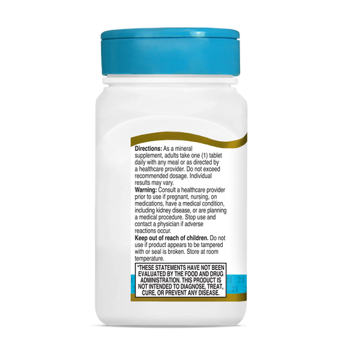 21st Century, Magnesium, 250mg, 110 Tablets, 110 Servings