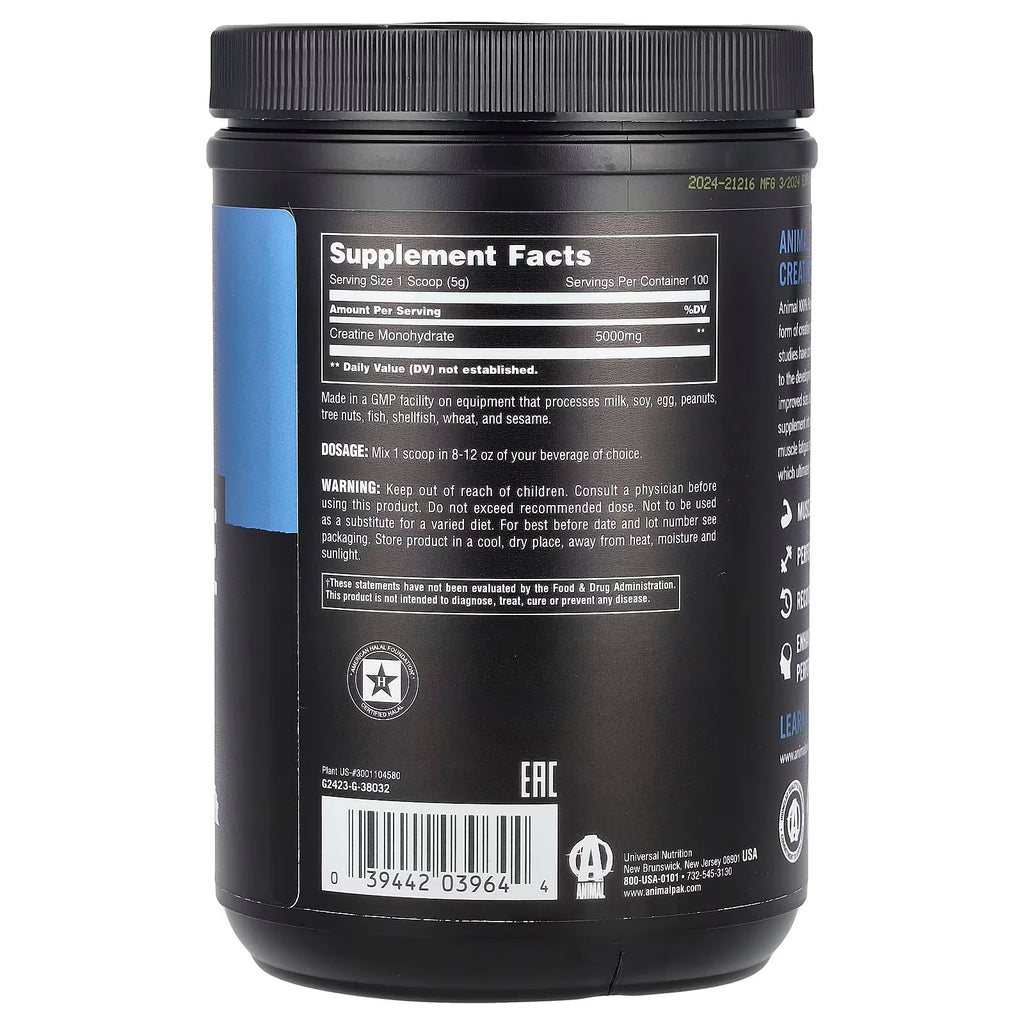 Animal Micronized Creatine
