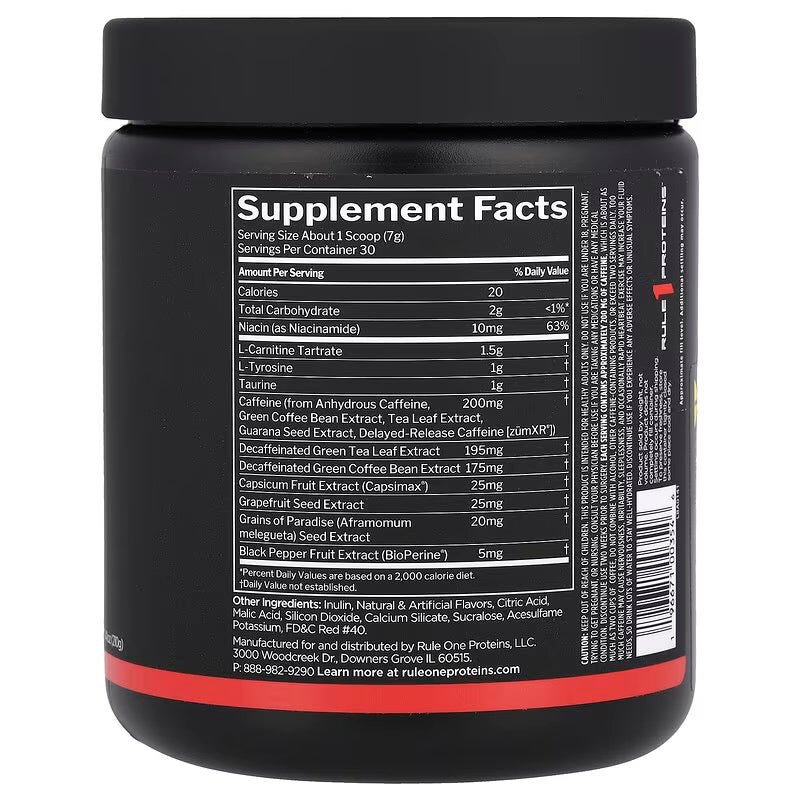 Rule One R1 BURN Thermo Weight Management – 30 Servings
