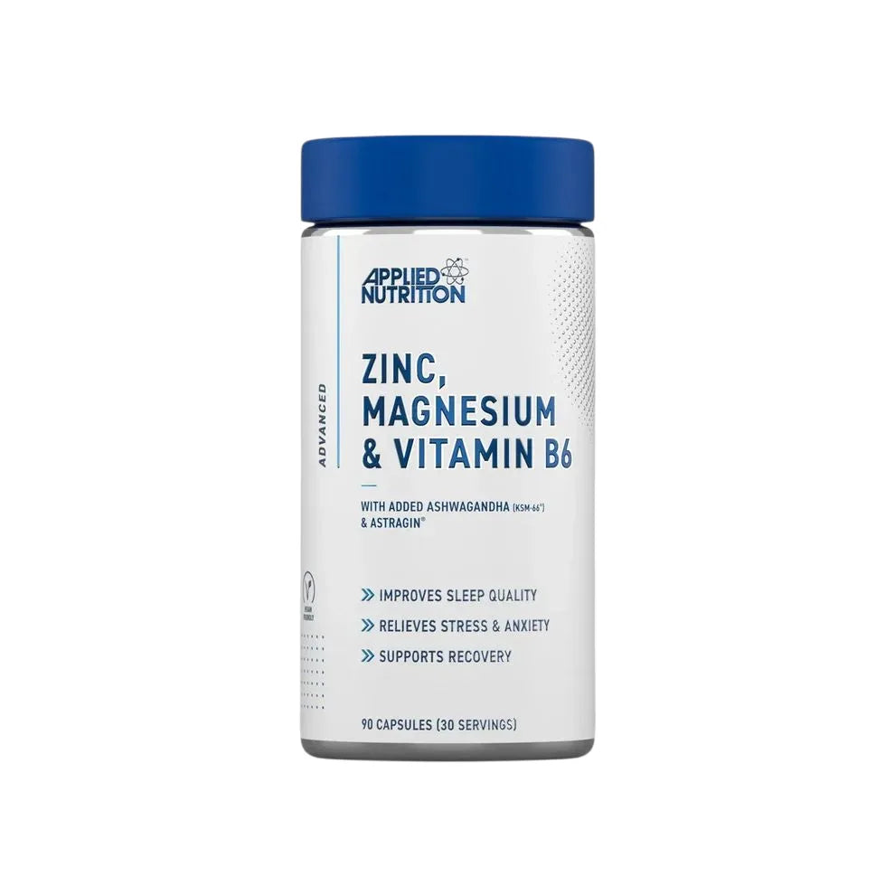 Applied Nutrition Zinc, Magnesium & Vitamin B6 (ZMA) – 90 Capsules