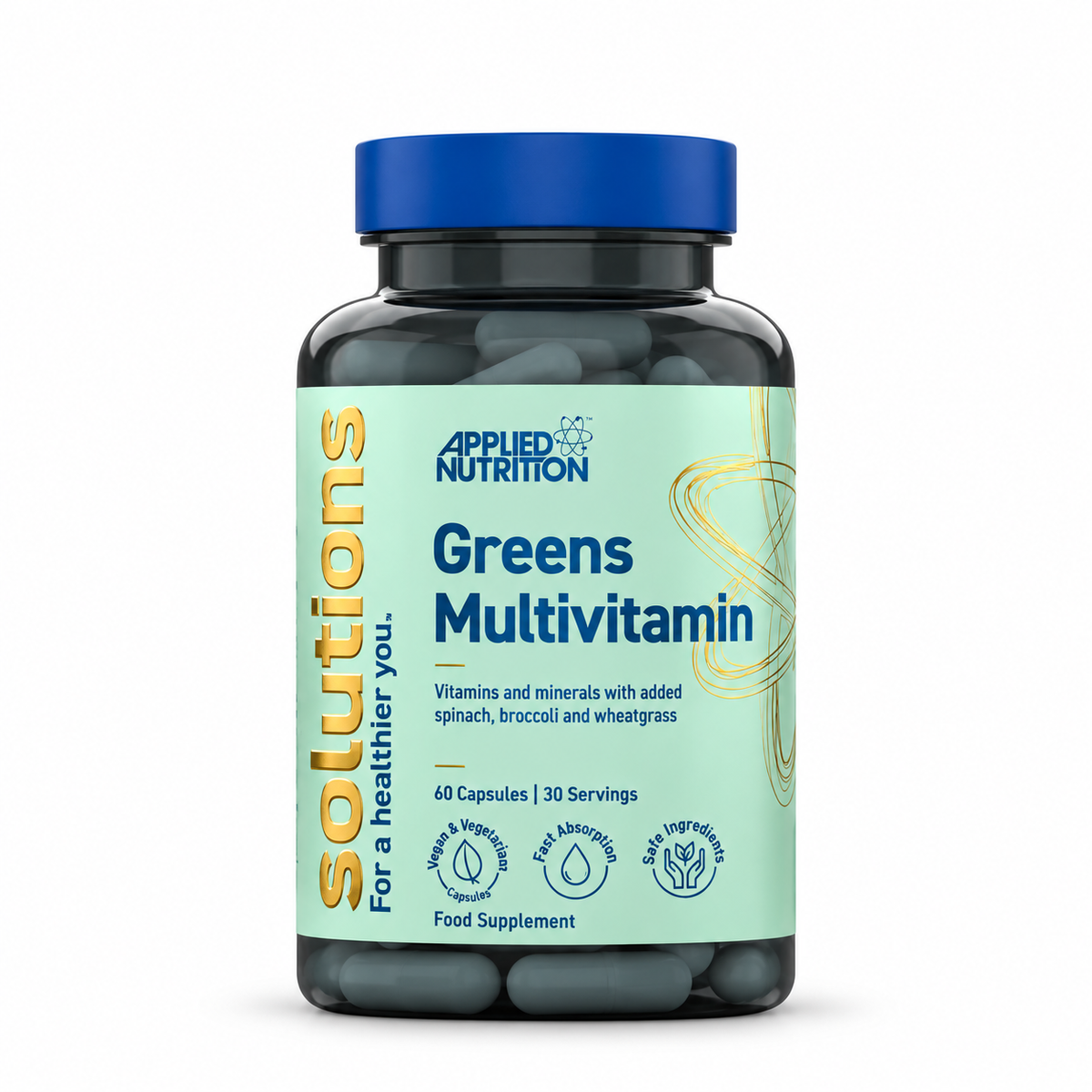 Applied Nutrition Greens Multivitamin – 60 Capsules