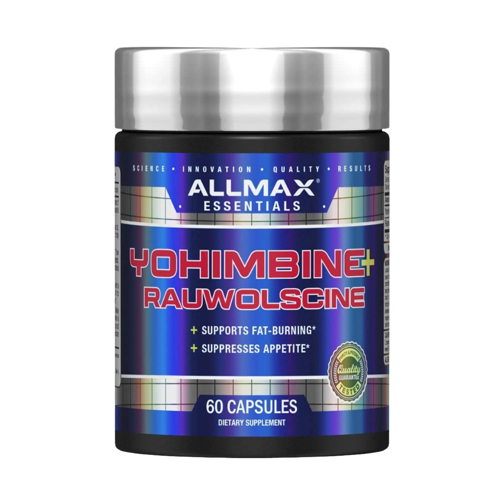 ALLMAX Essentials, YOHIMBINE + RAUWOLSCINE, 60 Capsules, 60 Servings