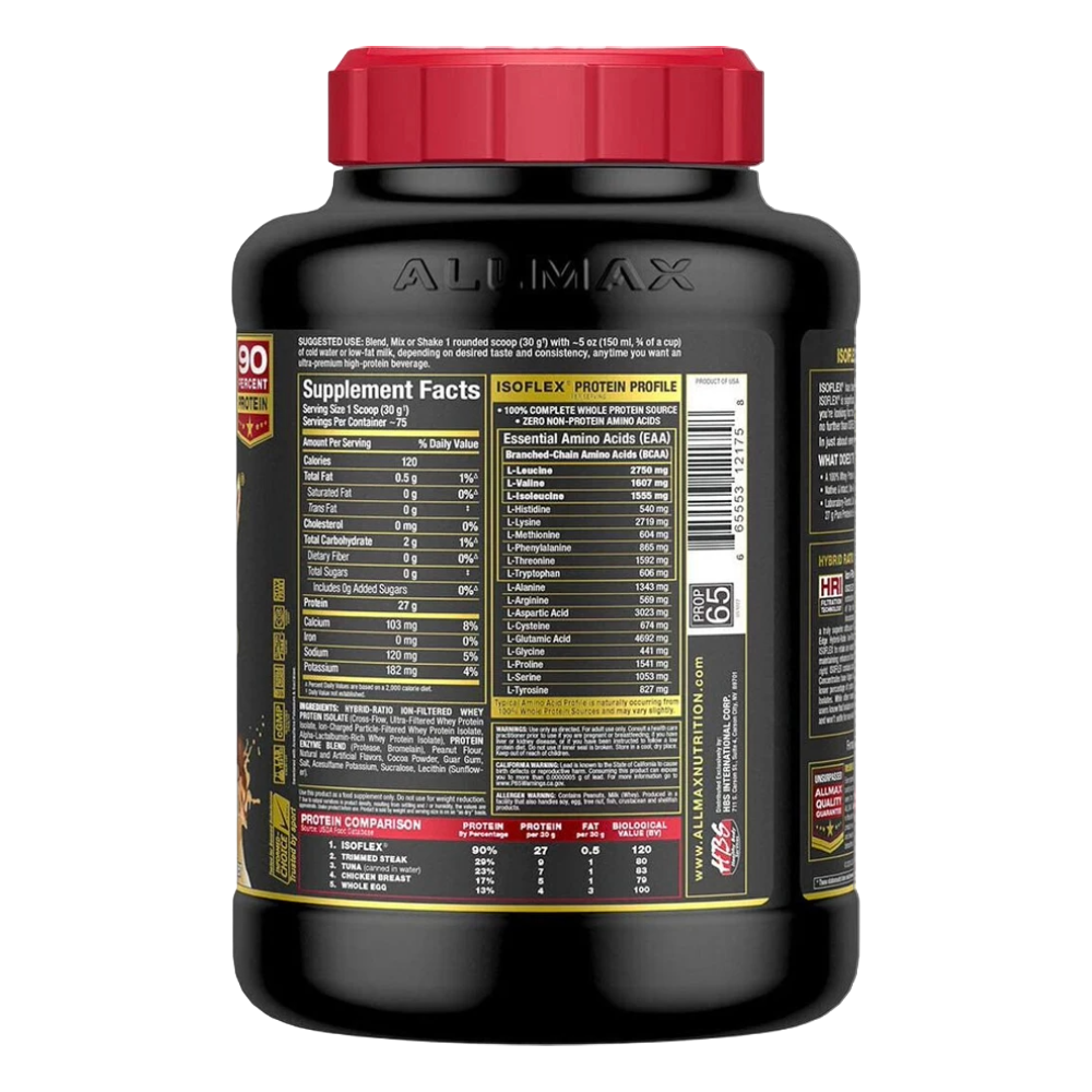 Allmax Nutrition, Isoflex, 2.27kg, 75 Servings