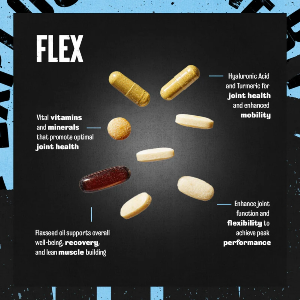Animal, Flex, 44 Pill Packs, 44 Servings