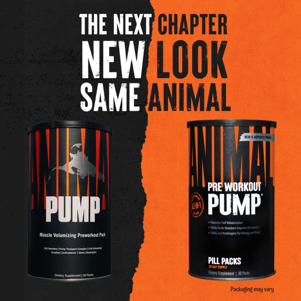 Animal, Pre Workout Pump, Pill Packs, 30 Packs, 30 Servings