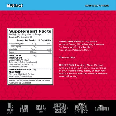 BSN, AminoX, 435g, 30 Servings