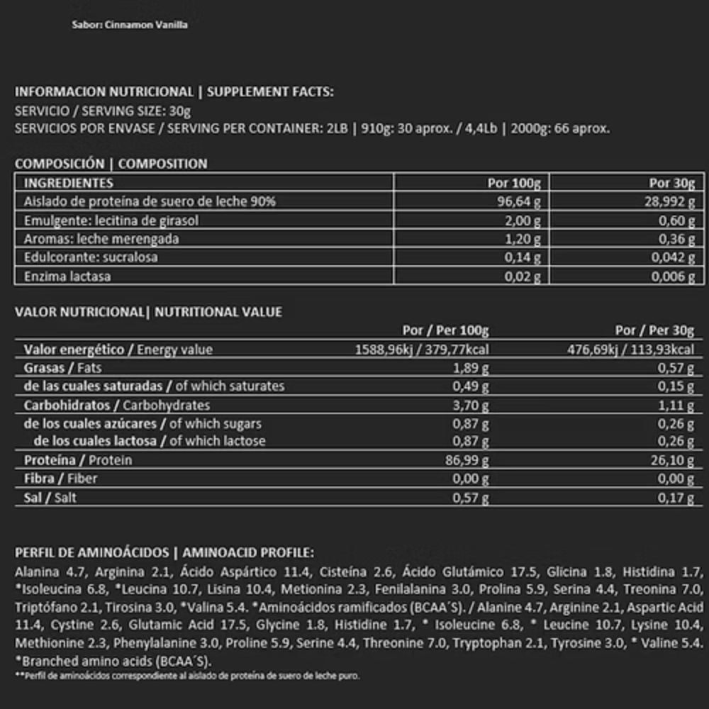 BigMan, Zero Isolate Whey, 907g, 30 Servings