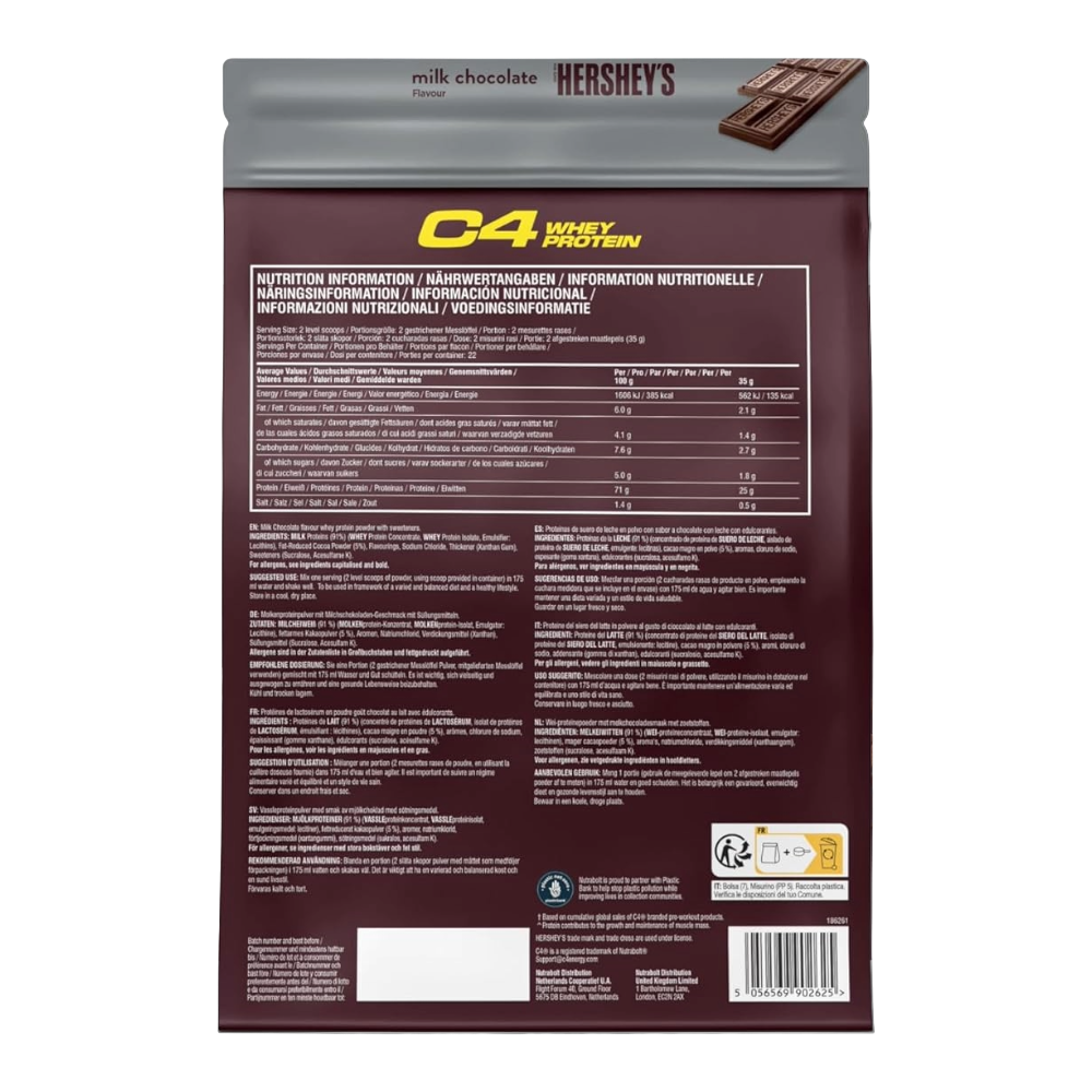 Cellucor, C4® Whey Protein, 800g, 22 Servings