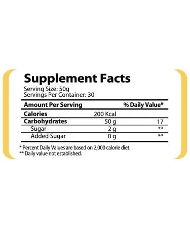 Challenger Nutrition, Carbo Xtreme, 1.5kg, 30 Servings