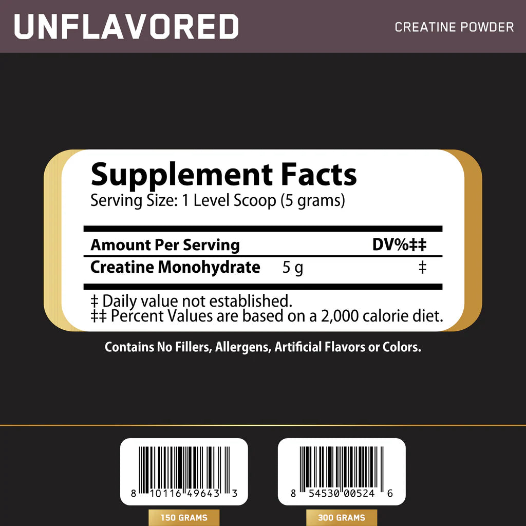 Challenger nutrition, Creatine Monohydrate, 150g, 30 Servings
