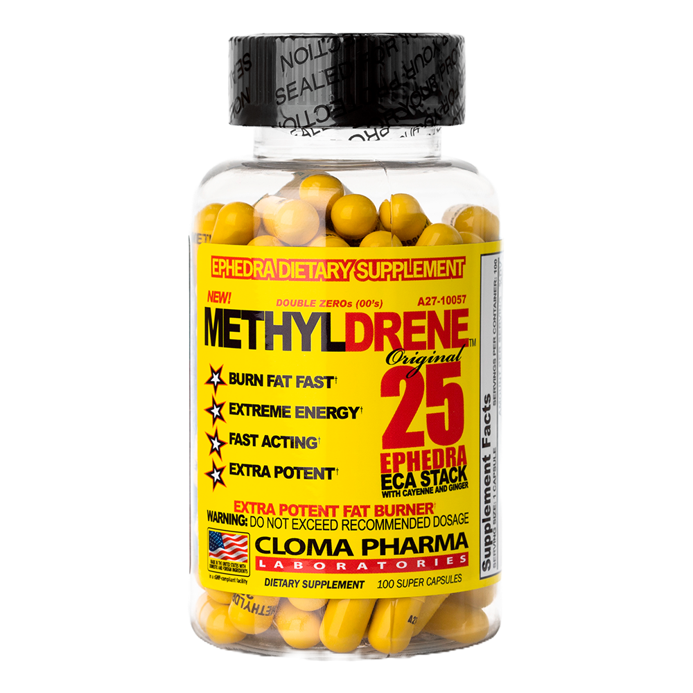 Cloma Pharma,  Methyledrene, 100 Capsules, 100 Servings