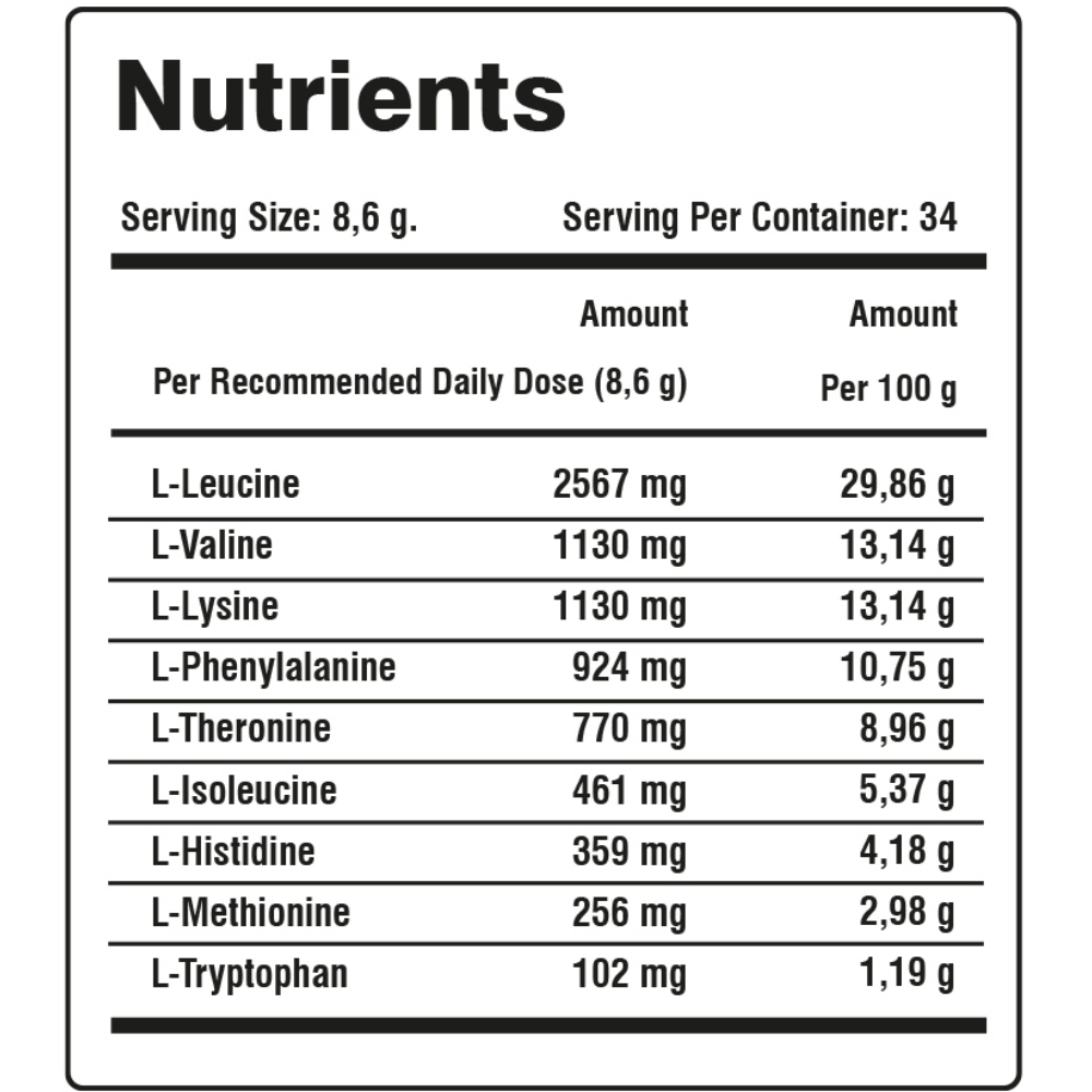 Creator Nutrition, Amino EAA, 300g, 34 Servings