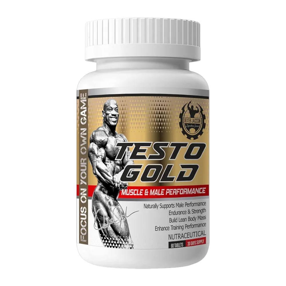 Dexter Jackson, Testo Gold, 60 Tablets, 30 Servings