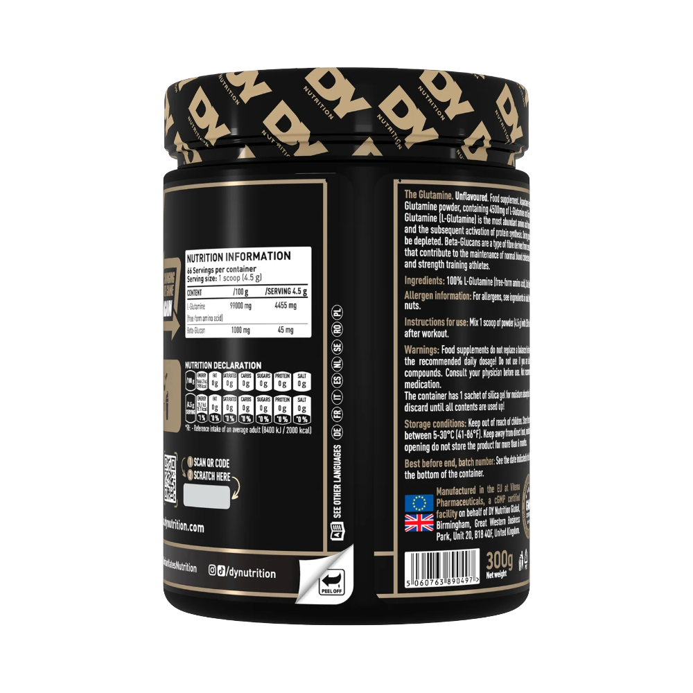 Dy Nutrition, The Glutamine, 300g, 66 Servings