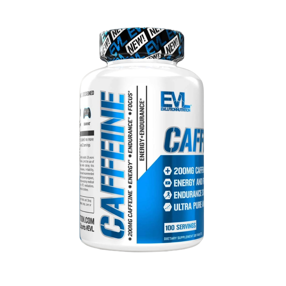 EVL, Caffeine, 100 Tablets, 100 Servings