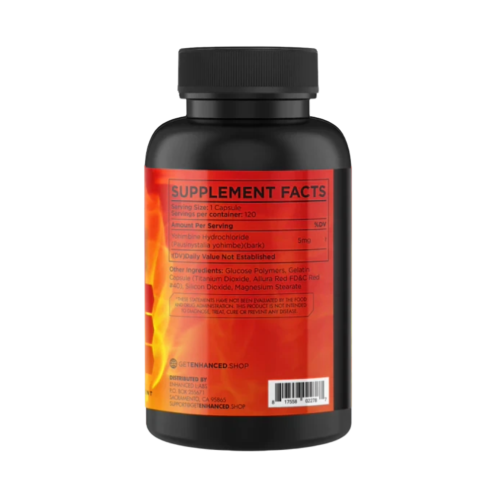 Enhanced Athlete, Yohimbine, 120 Capsules, 120 Servings