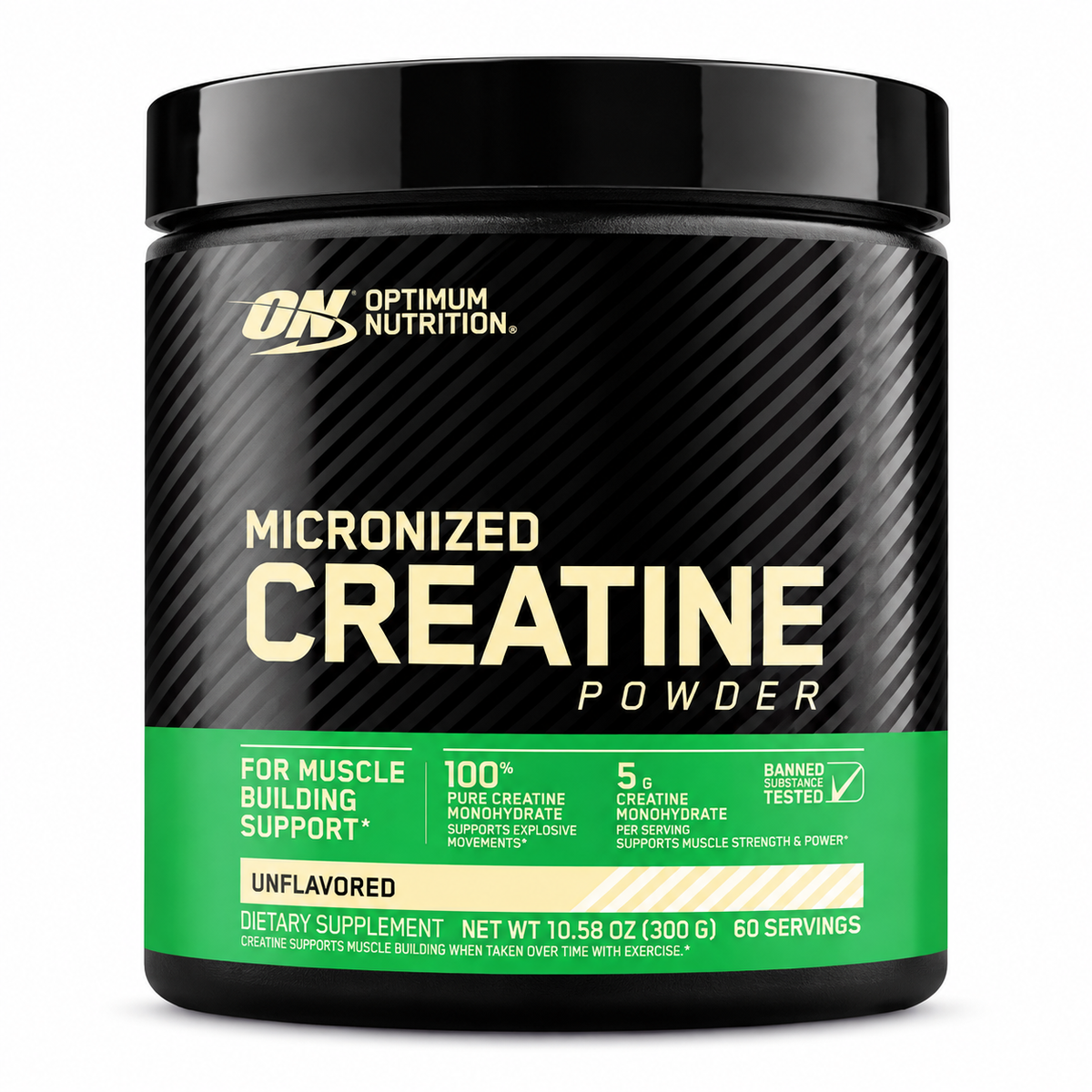 Optimum Nutrition Micronized Creatine Powder – Unflavored