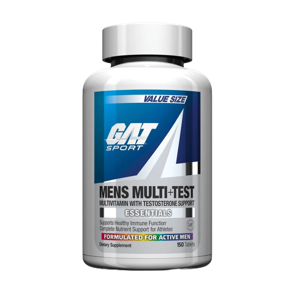 GAT Sports, Men’s Multi + Test, 150 Tablets, 75 Servings