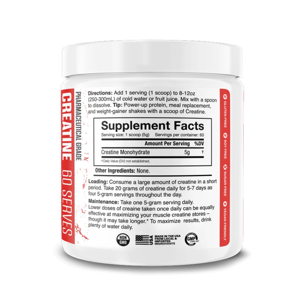 JNX Sports, The Curse Micronized Creatine Monohydrate, 300G, 60 Servings