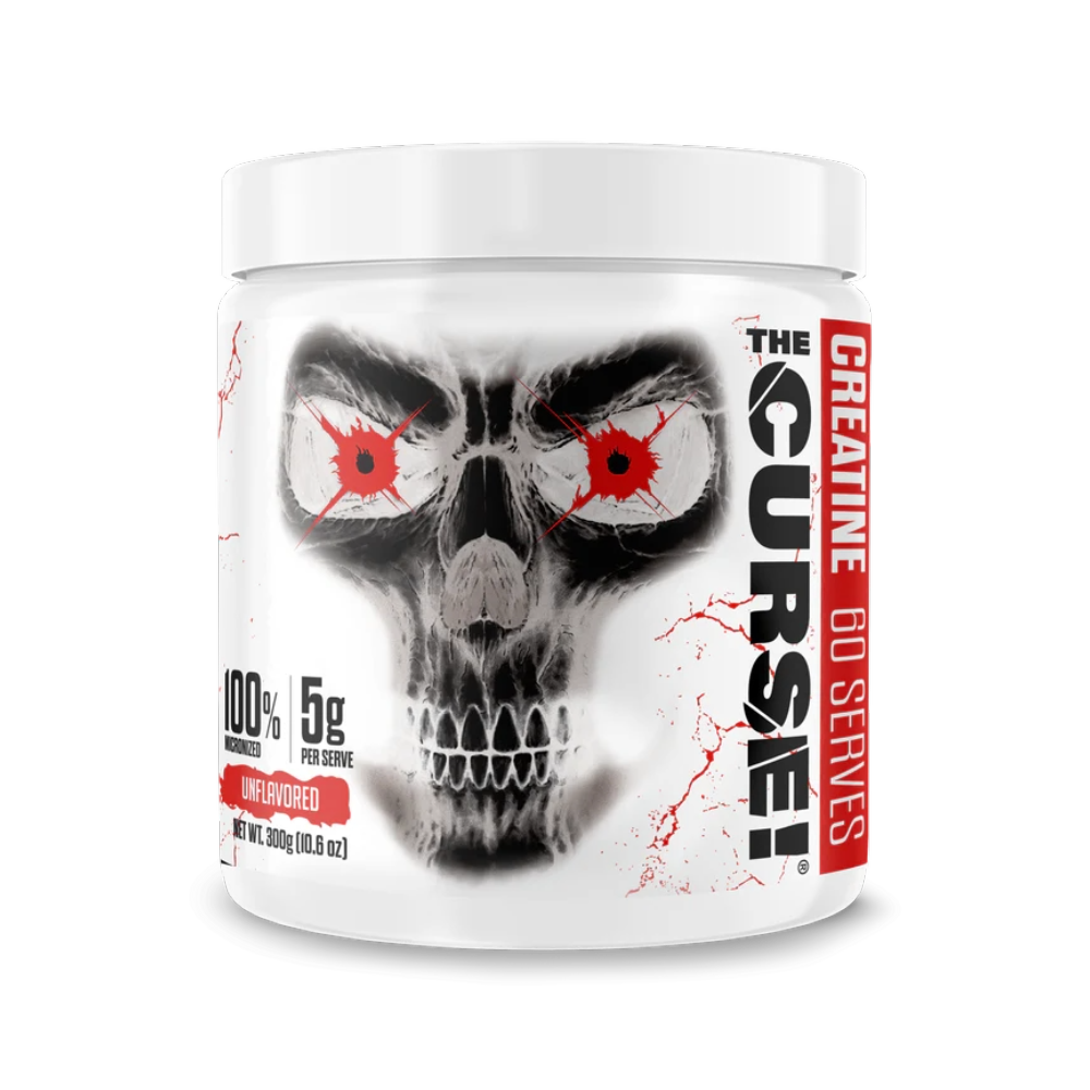 JNX Sports, The Curse Micronized Creatine Monohydrate, 300G, 60 Servings