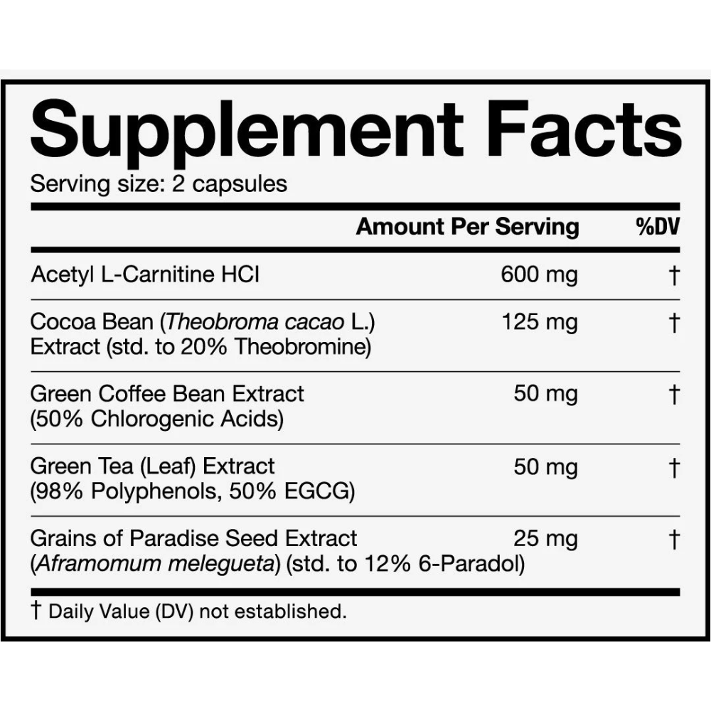 JNX Sports, The Omen Non-Stimulant Fat Burner, 100 Capsules, 50 Servings
