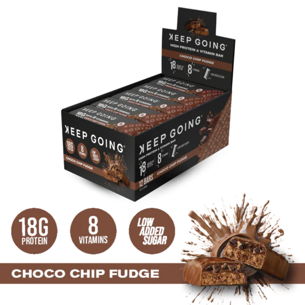 Keep Going, Protein & Vitamin Bar, 55g