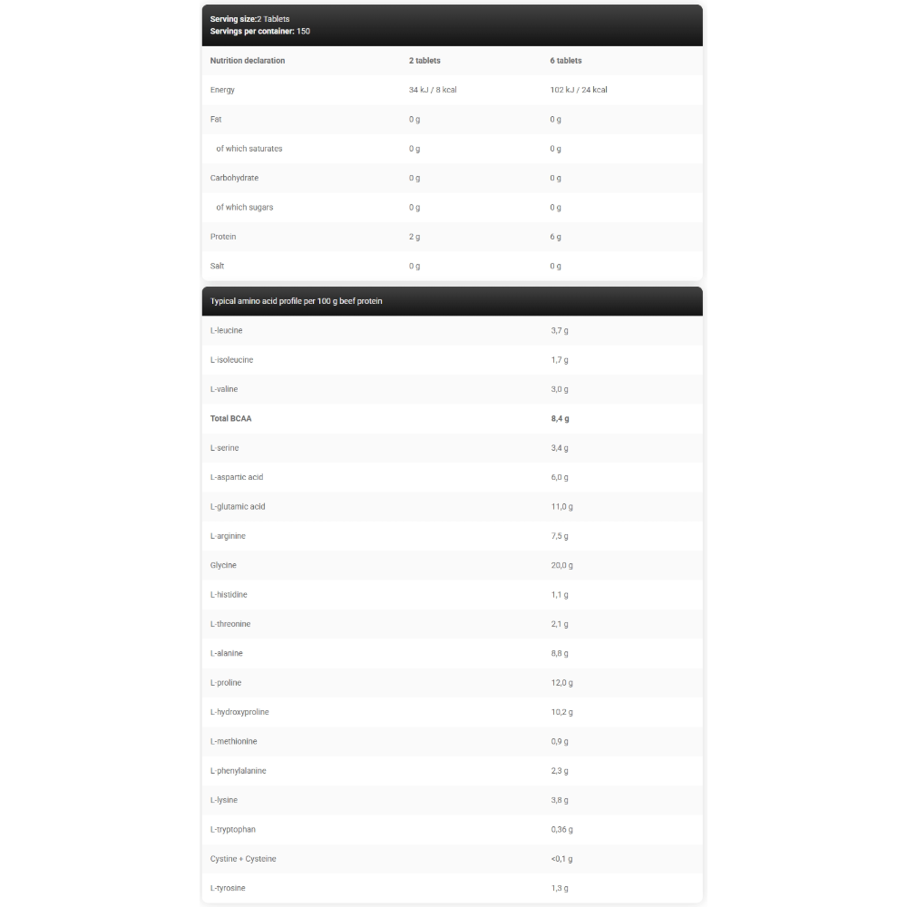 Kevin Levrone, Anabolic Beef Amino, 300 Tablets, 150 Servings