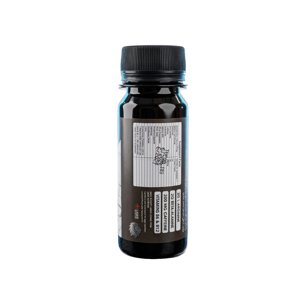 Liger Nutrition, Thunder Bird Pre-Workout Shot, 60ML, 1 Serving