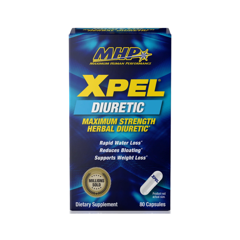 MHP, Xpel Herbal Diuretic, 80 Capsules, 20 Servings