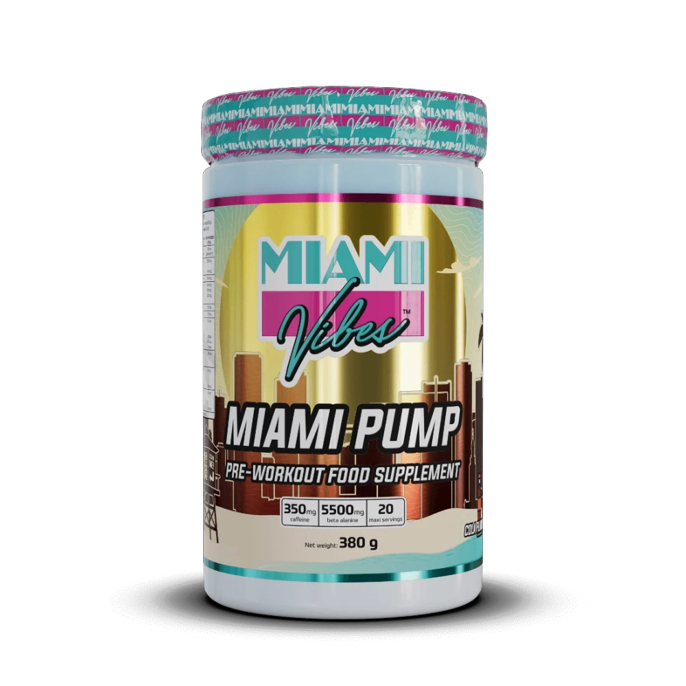 MIAMI VIBES, MIAMI PUMP, 380g, 20 Servings