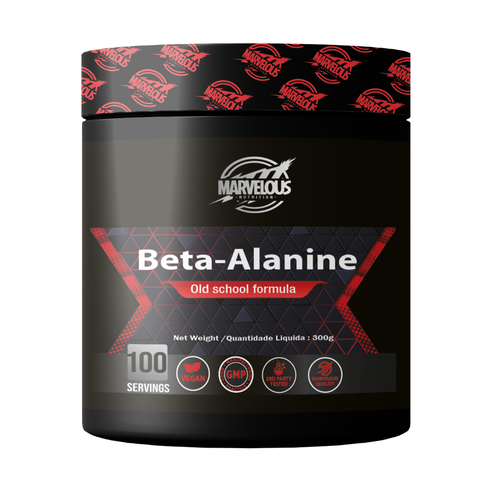 Marvelous Nutrition, BETA ALANINE, Unflavoured, 300g, 100 Serving