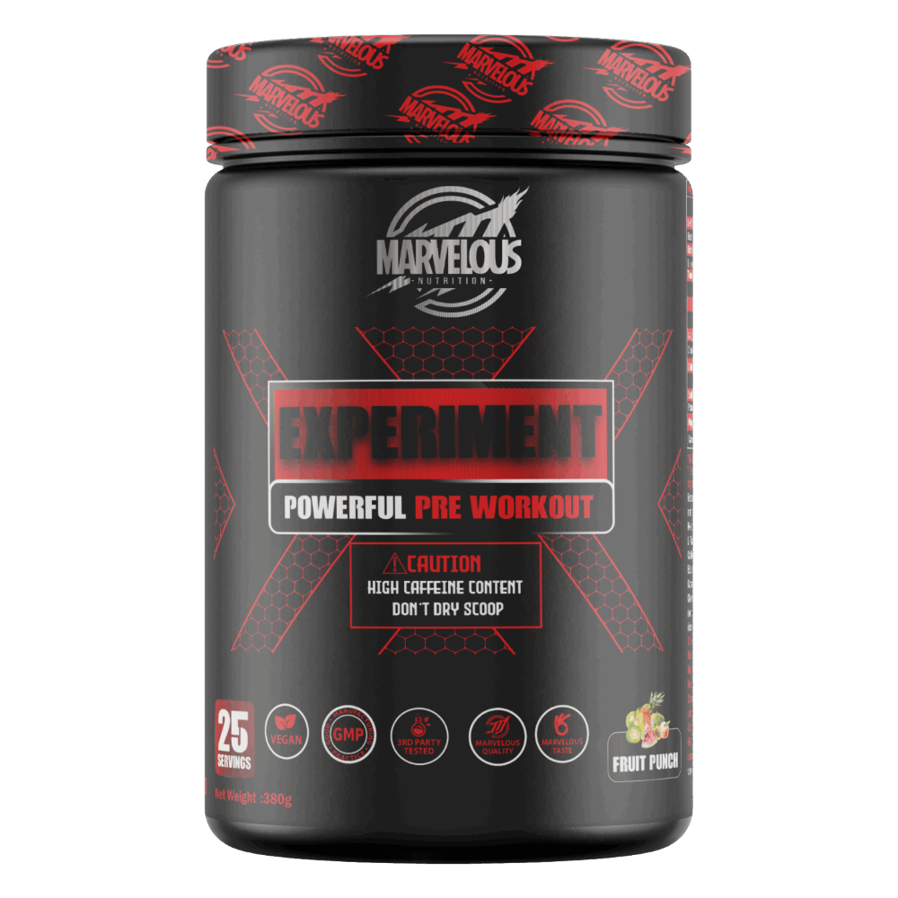 Marvelous Nutrition, Experiment Pre-Workout, 480g, 25 Servings