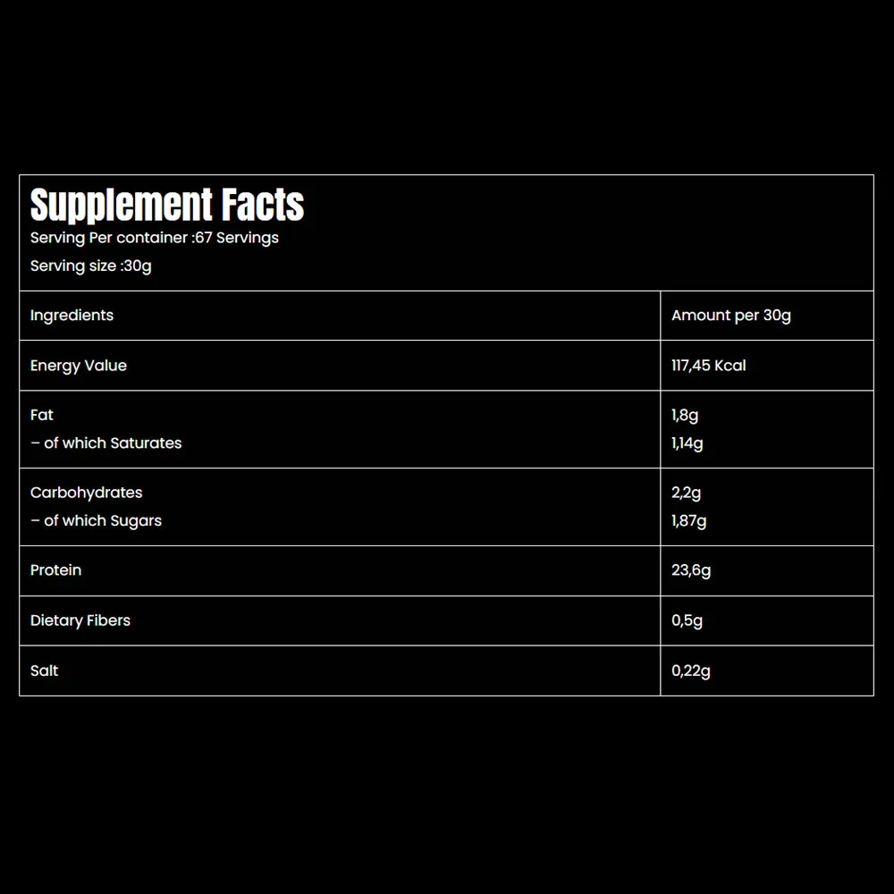 Marvelous Nutrition, Muscles 100% Whey Protein, 2kg, 67 Servings