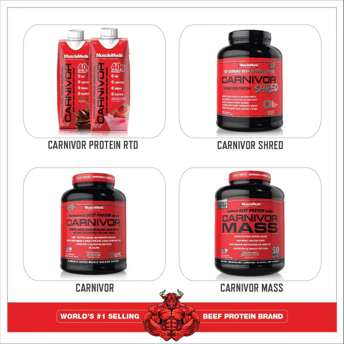 Muscle Meds, Carnivor Beef Amino, 300 Tablets, 100 Servings