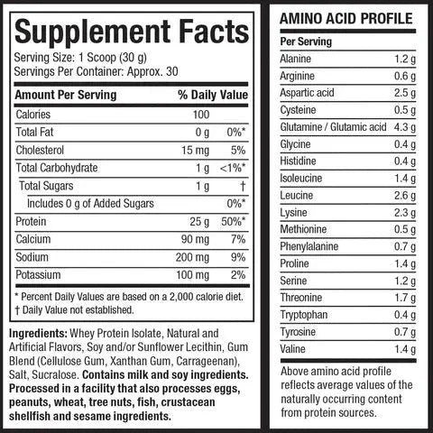 MuscleTech, IsoWhey, 900g, 30 Servings