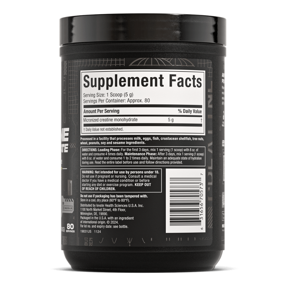 MuscleTech, Platinum 100% Creatine, Unflavored, 400G, 80 Servings