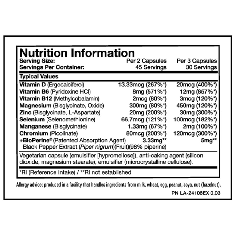 Mutant, ZM8+, 90 Capsules, 45 Servings