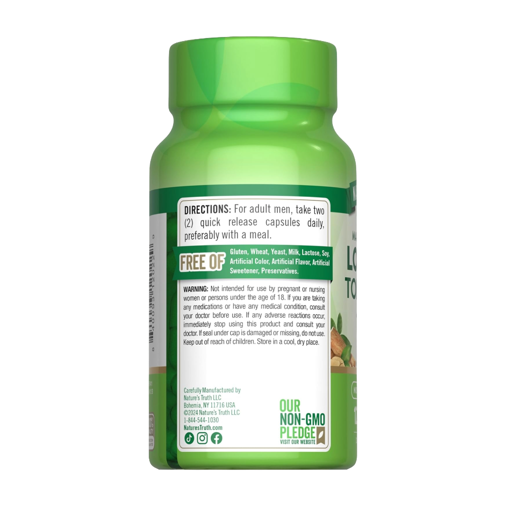 NATURE’S TRUTH, Longjack Tongkat Ali, 120 Capsules, 60 Servings