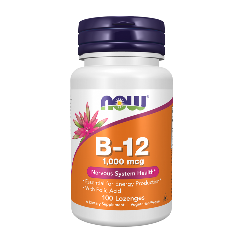 Now Foods, Vitamin B-12, 1000 mcg, 100 Lozenges
