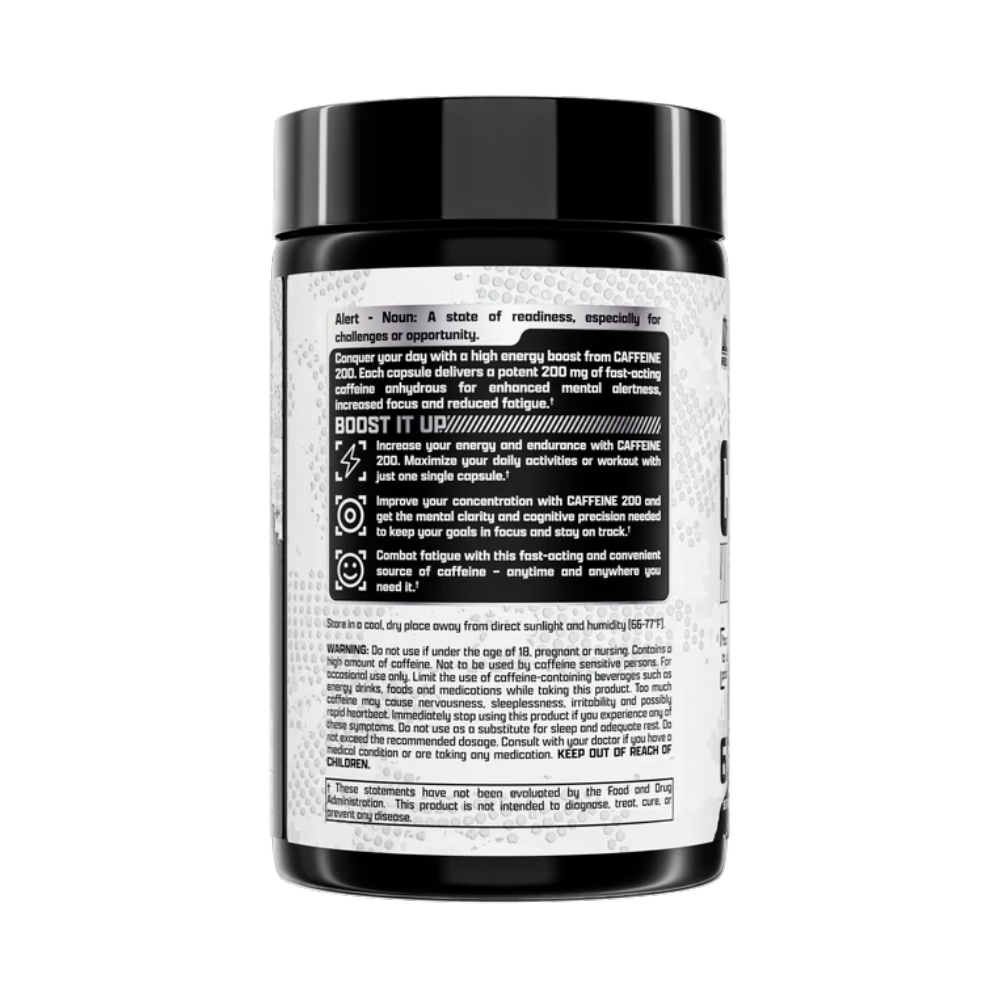 Nutrex Research, Caffeine 200, 60 Capsules, 60 Servings