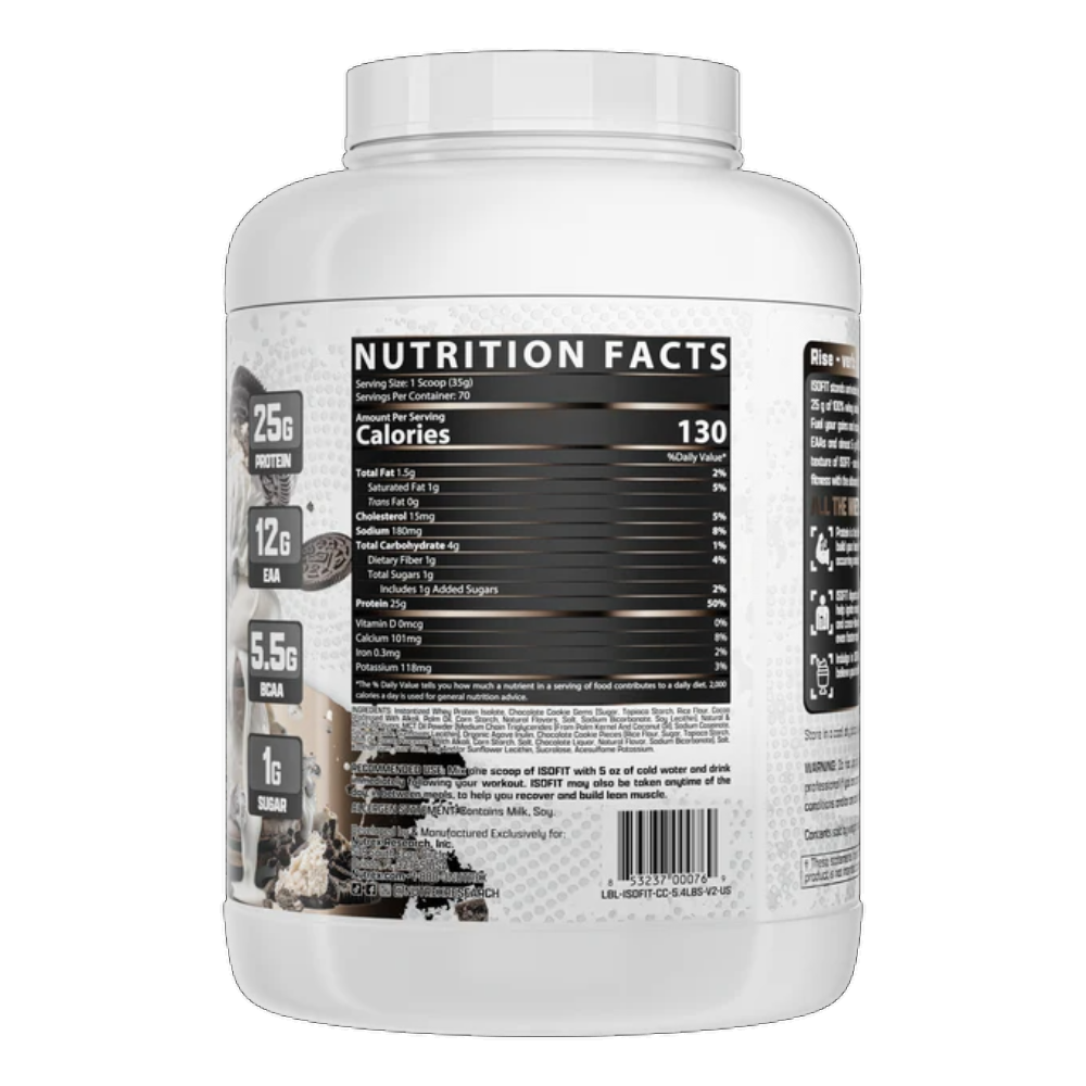 Nutrex Research, IsoFit, 2.3kg, 70 Servings