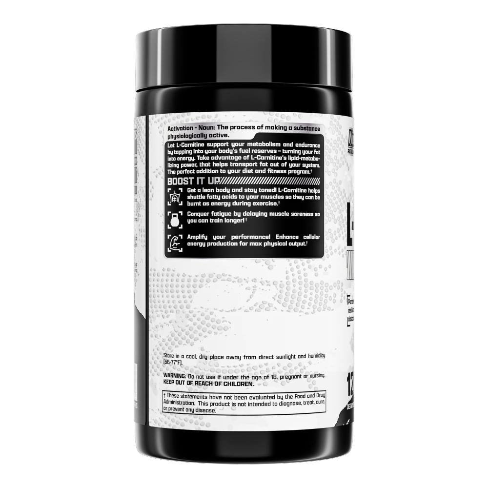 Nutrex Research, L-Carnitine 1000, 120 Capsules, 60 Servings