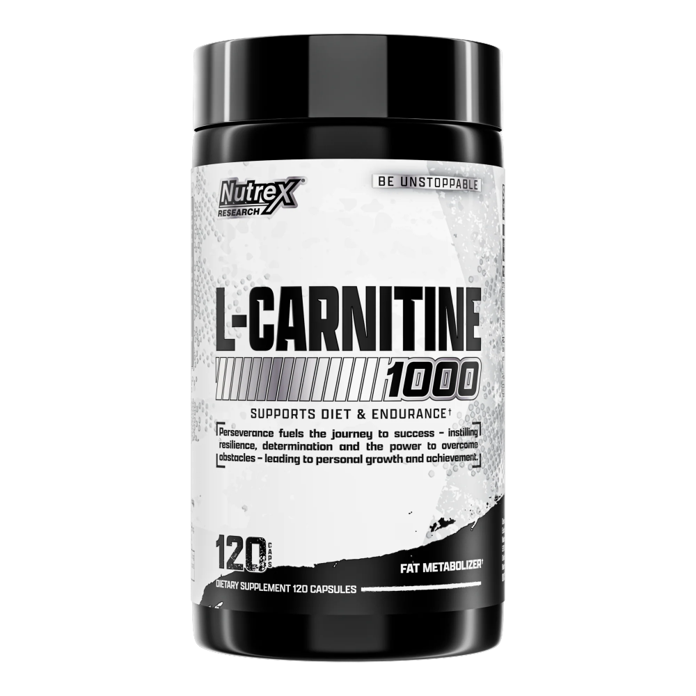 Nutrex Research, L-Carnitine 1000, 120 Capsules, 60 Servings
