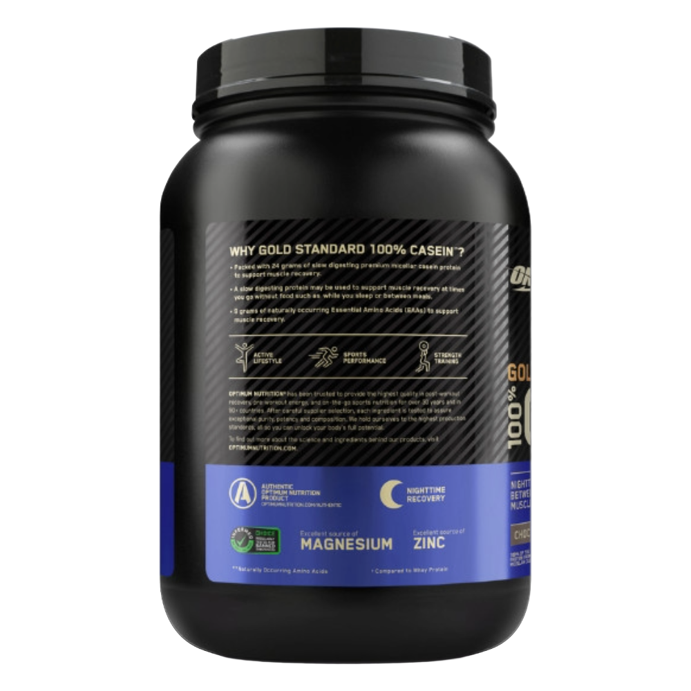 Optimum Nutrition, Gold Standard 100% Casein, 850g, 25 Servings