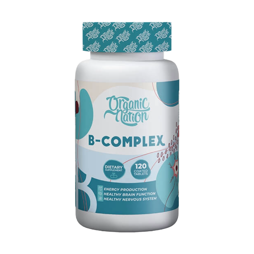Organic Nation, B-complex, 120 Capsules, 120 Servings