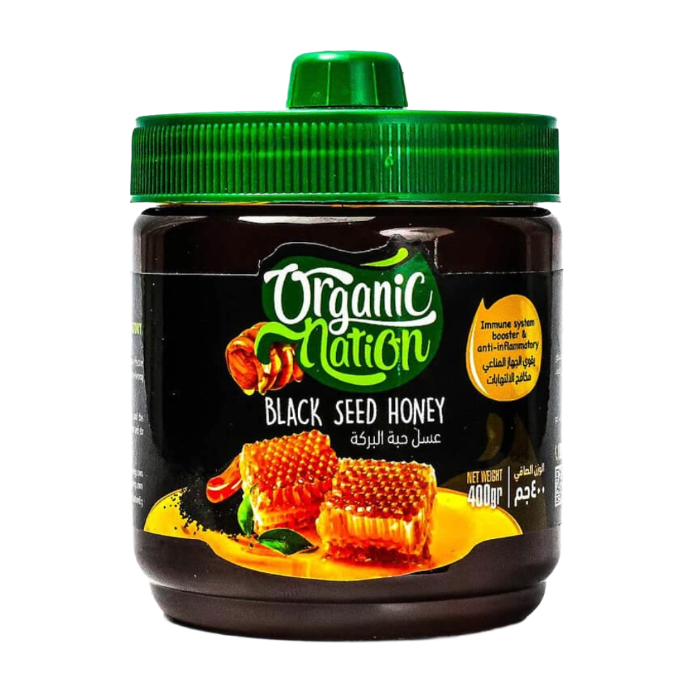 Organic Nation, Black seed Honey, 400G