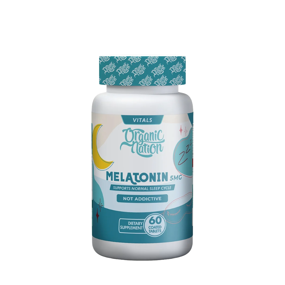 Organic Nation, Fast Dissolving Melatonin, 5mg, 60 Tablet, 60 servings