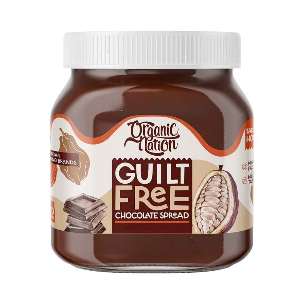 Organic Nation, Guilt Free Chocolate Spread, 370g