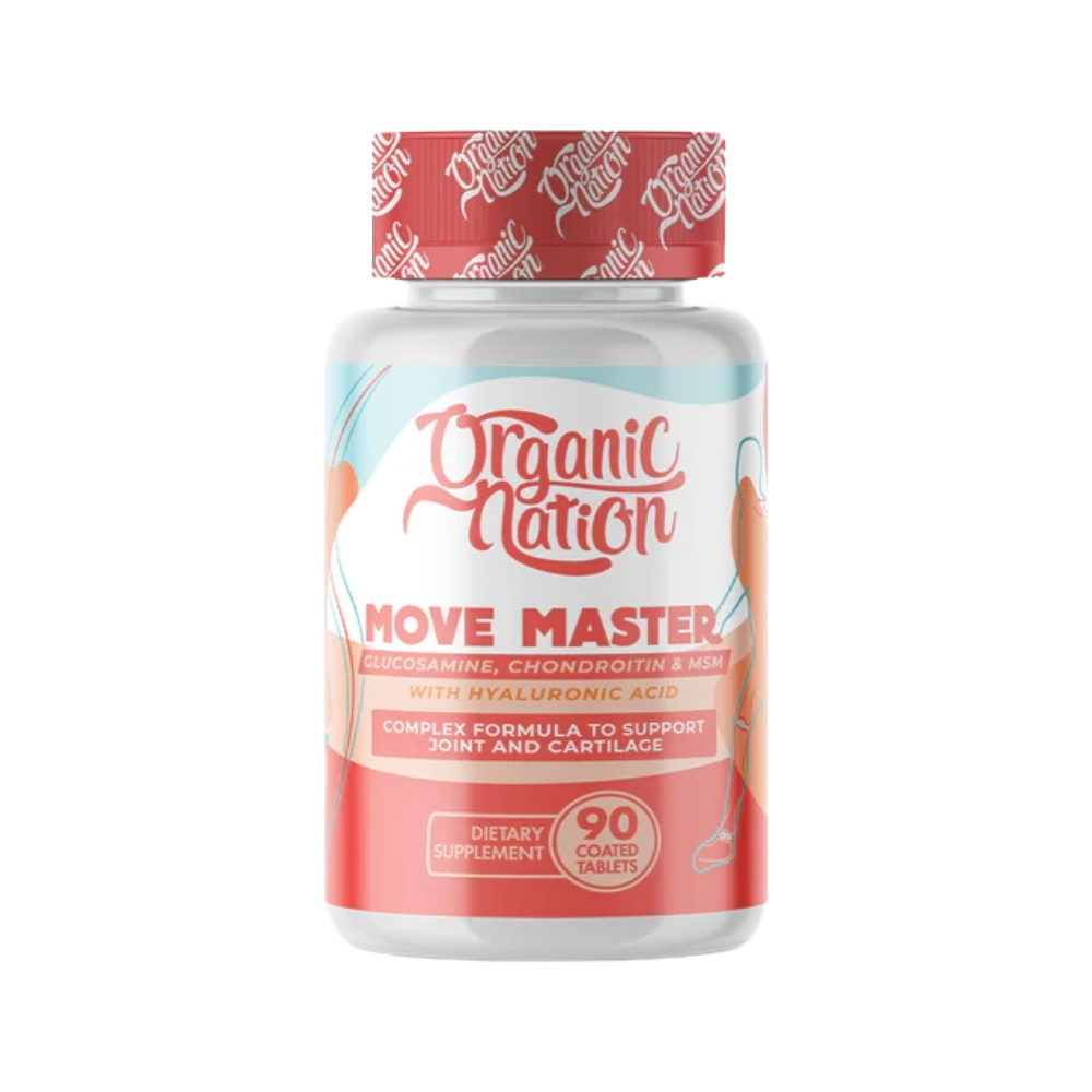 Organic Nation, Move master, 90 Coated Tablets, 45 Servings