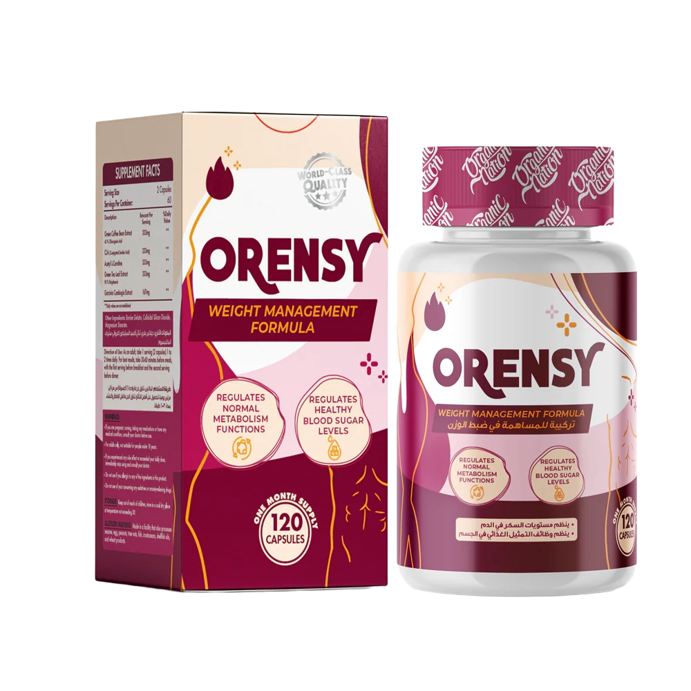 Organic Nation, Orensy, 120 Capsules, 60 Servings